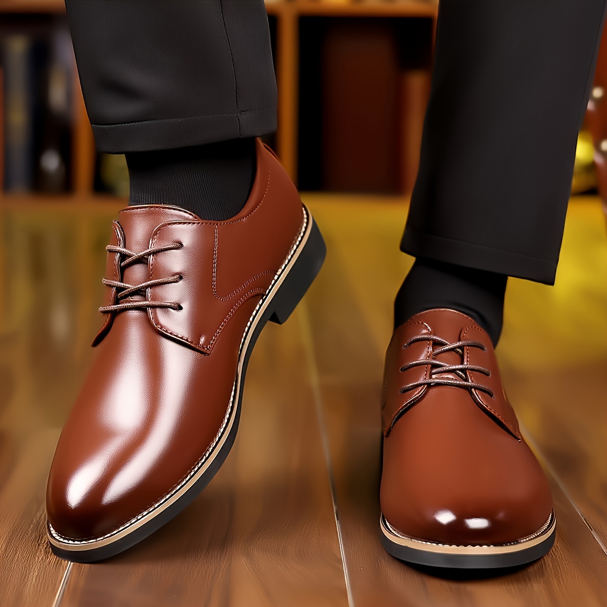 plain toe derby shoes plus size men s solid colour comfy non details 7