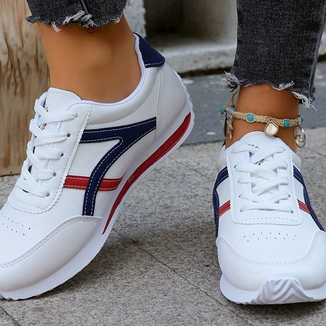 fashion lace sneakers women s style soft sole details 1