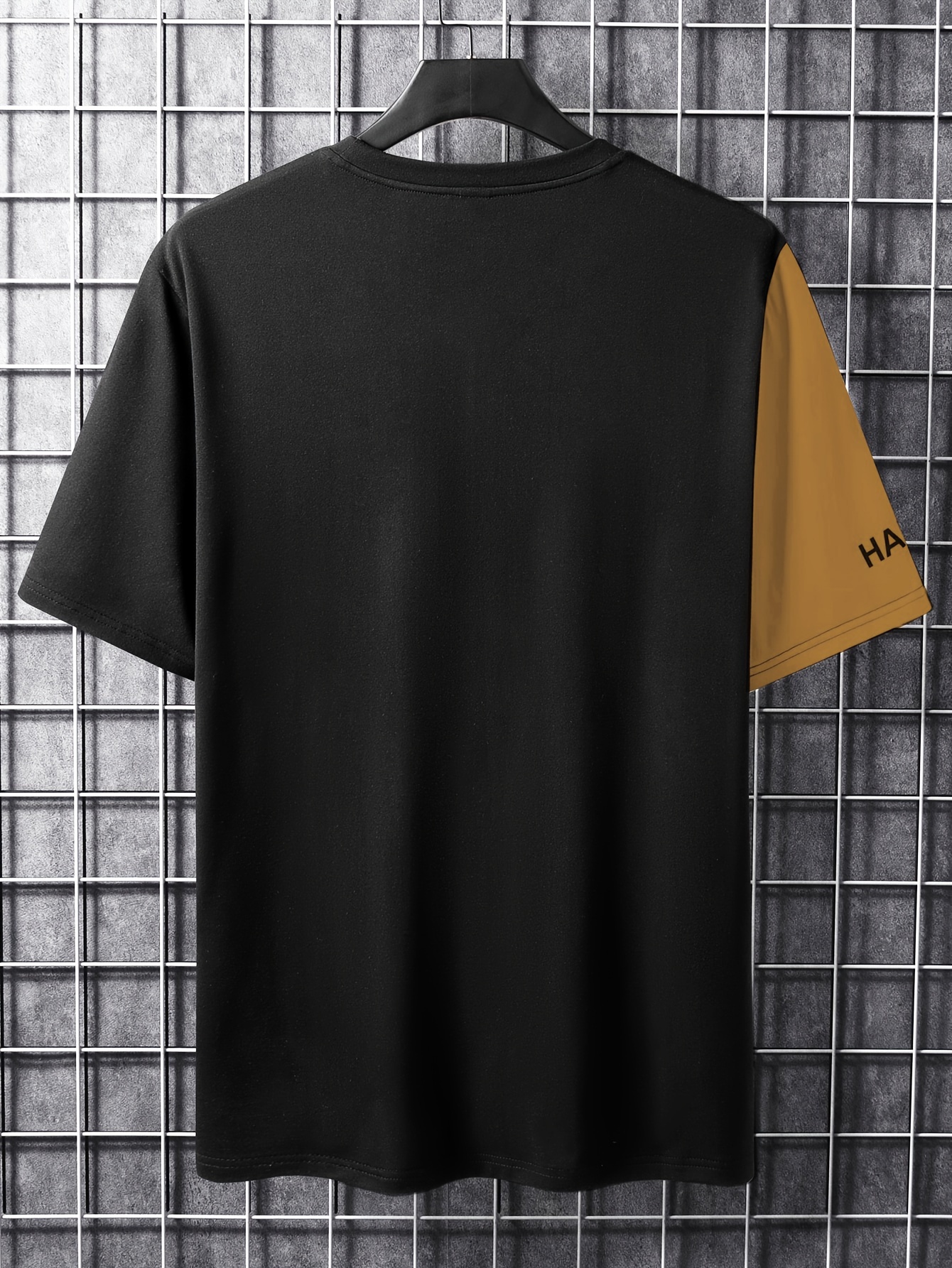 happiness boy pattern t shirt for men trendy color short sleeve top mens clothing for fishing sports running outing details 1