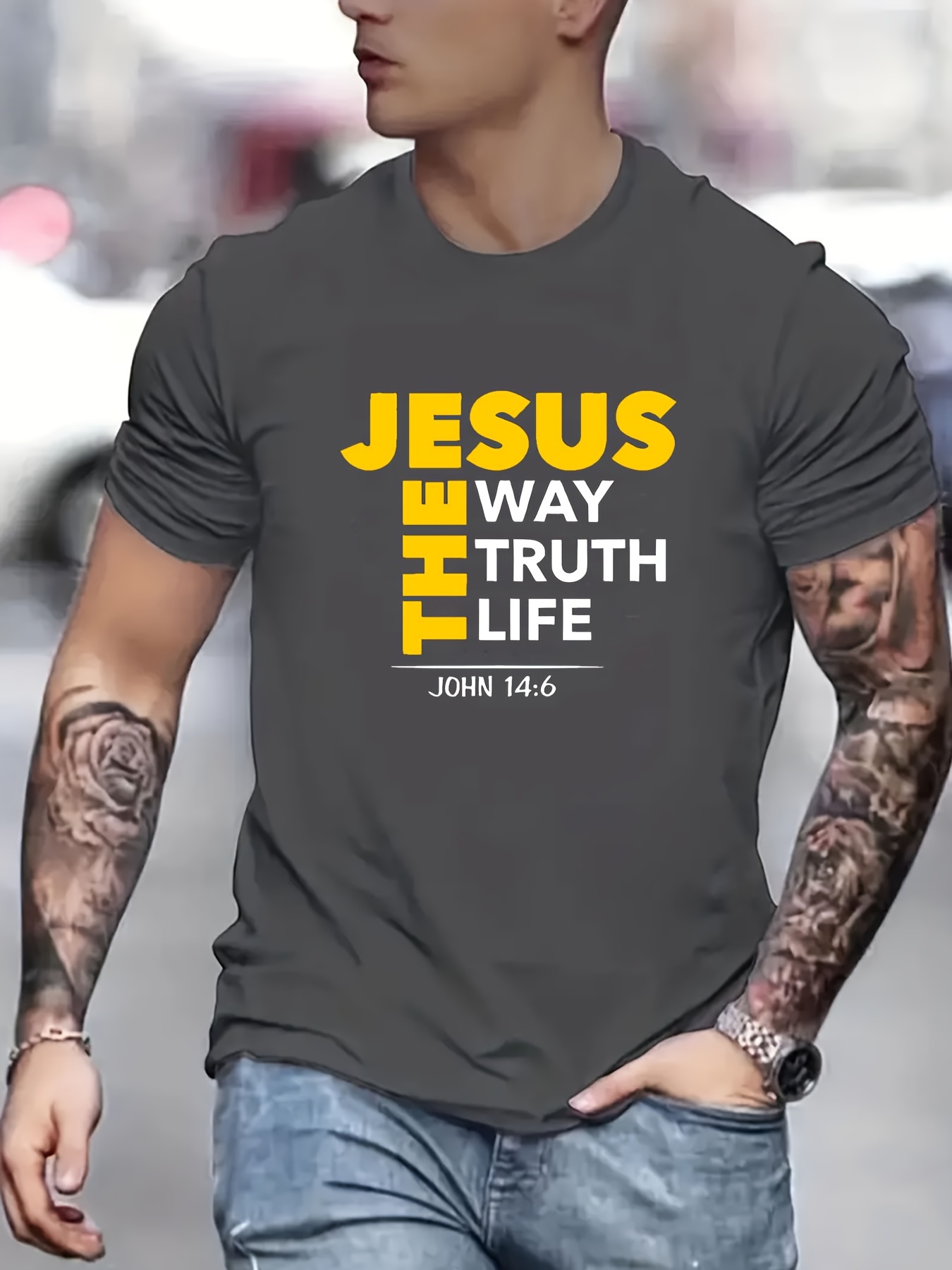 print t shirt tees for men casual short sleeve t shirt for summer details 0