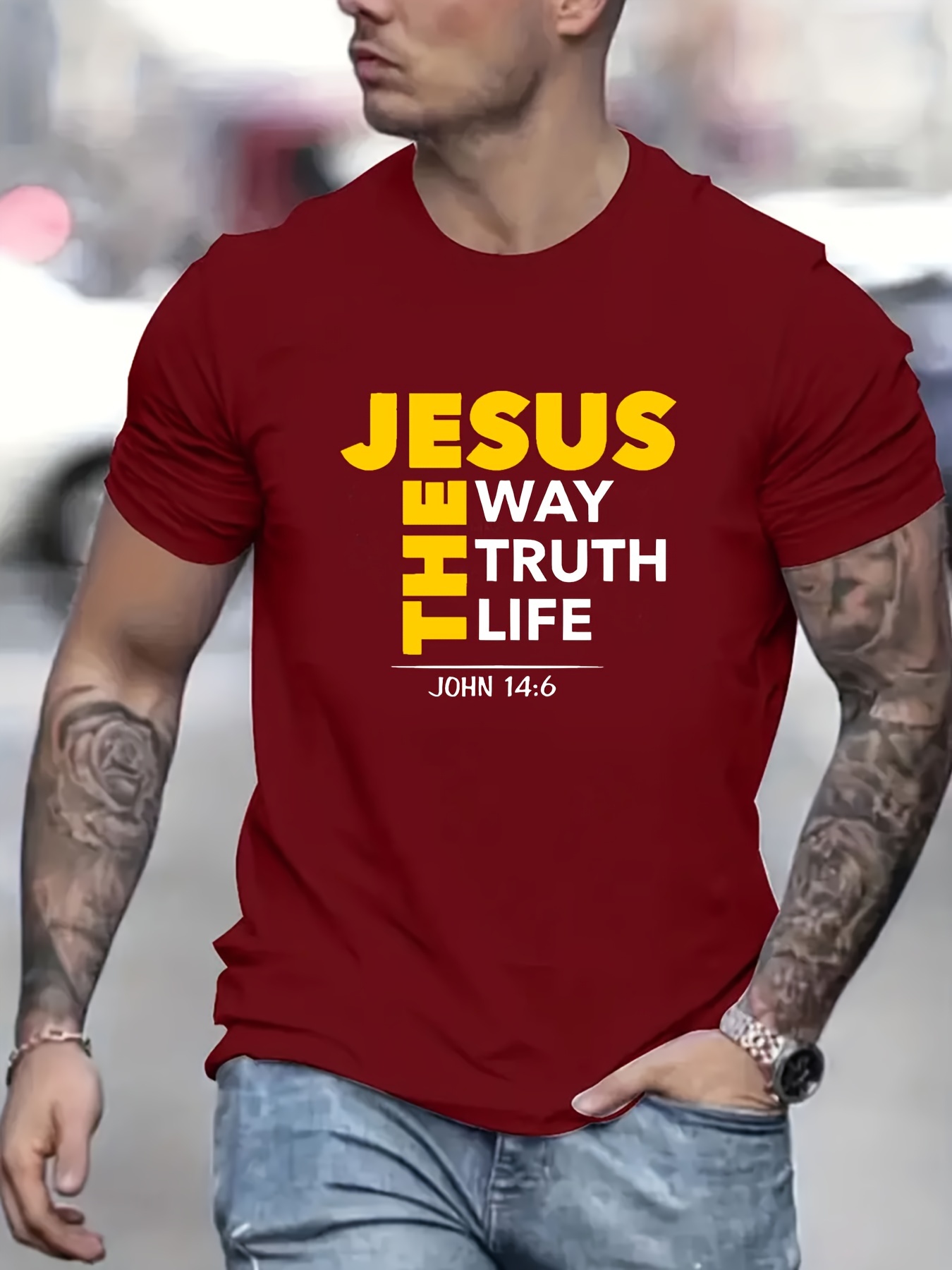 print t shirt tees for men casual short sleeve t shirt for summer details 15
